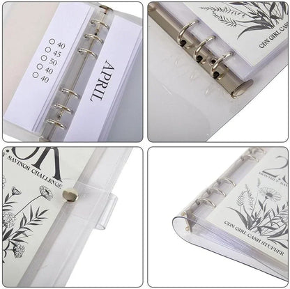 12-Month Envelopes Money-Saving Challenge Binder | Kalsten
