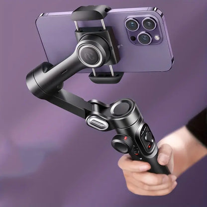 BowLift | SmartPro Smartphone Gimbal Stabiliser – Foldable 3-Axis Handheld Stabiliser for iPhone & Android