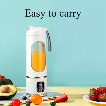 Skanto | Portable USB Rechargeable Blender & Juicer – Easy to Clean, Perfect for Fruit & Vegetable Drinks, Milkshakes, 10.14 oz to 16.91 oz Capacity