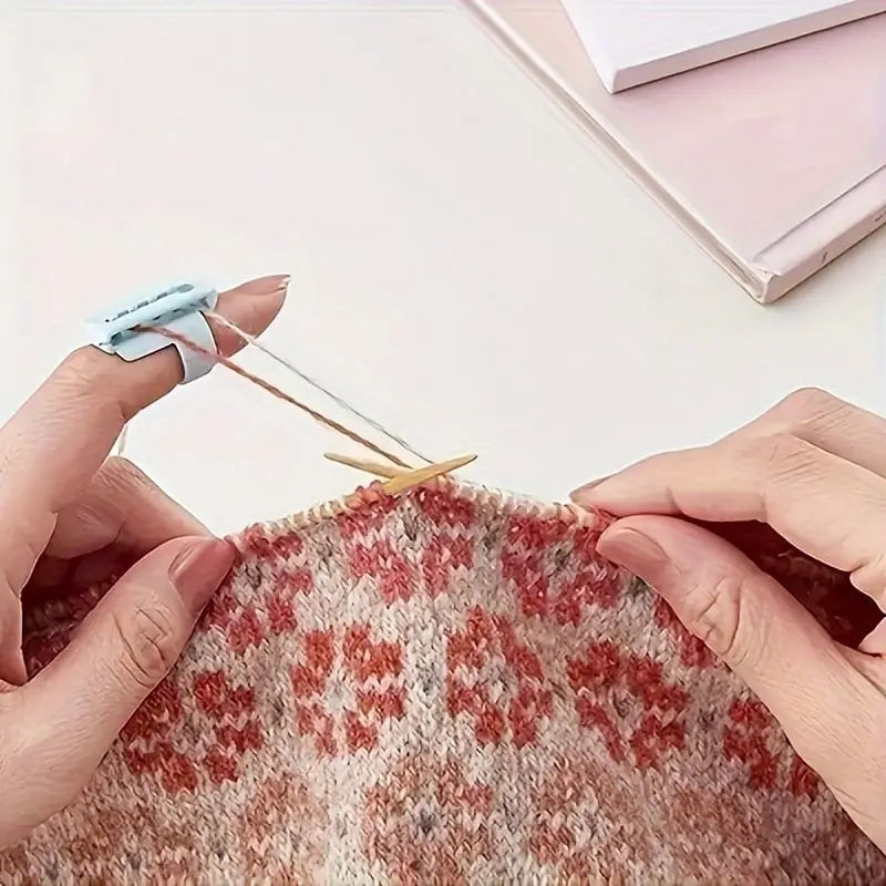 BowLift | 5-piece Set Yarn Guide Ring – for comfortable and fast knitting & crocheting!