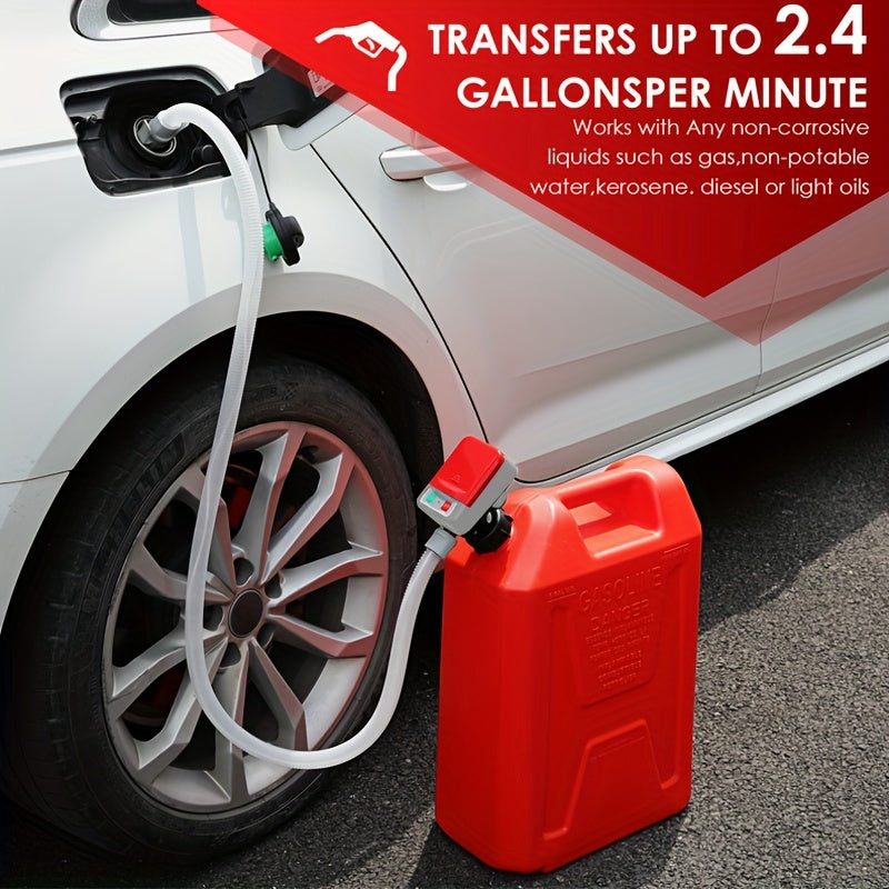 Skanto | Battery-Powered Fuel Pump - Compact & Portable Design for Easy Refueling