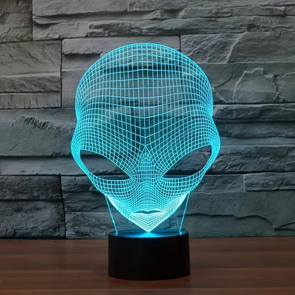 BowLift | AstroLight – 3D-alien lamp with LED color lighting and touch control