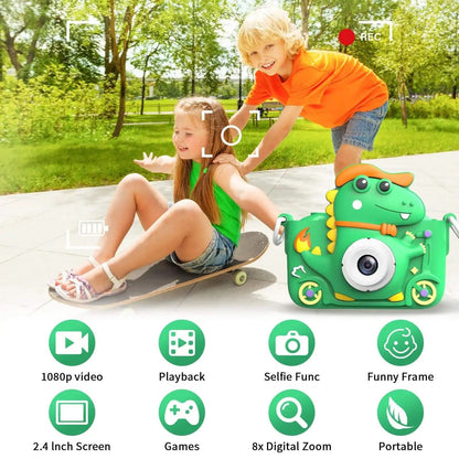 Skanto | Dinosaur Camera for Kids with 1080p HD