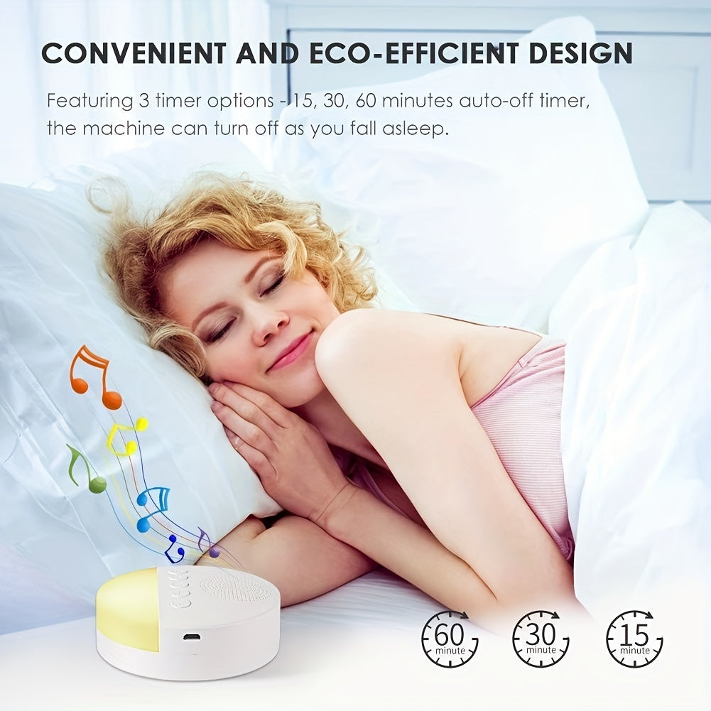 Skanto | DreamWave White Noise Machine – Soothing Sound Therapy with Timer