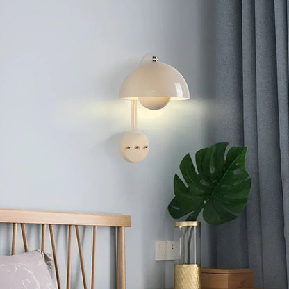 Skanto | BudLume - Mushroom Light Cozy Scandinavian Wall Lamp