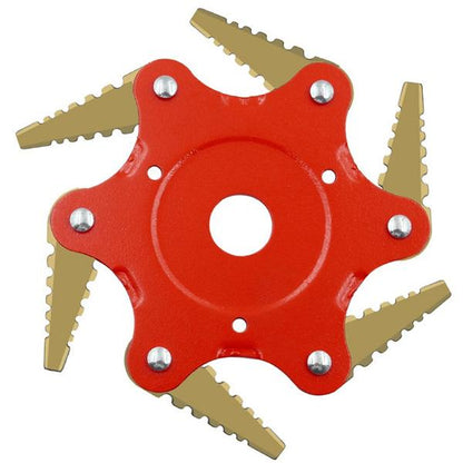 BowLift | 6 Blades Lawn Mower Blade Metal Brush Cutter Blades Trimmer Blade