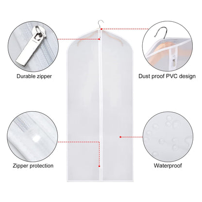 Kalsten | 6-piece: Zilink Clear Garment Bag