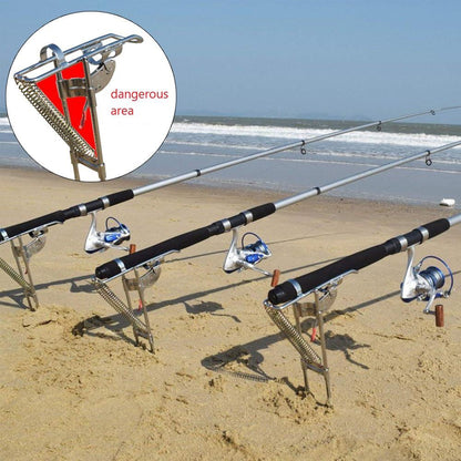 Automatic fishing rod holder