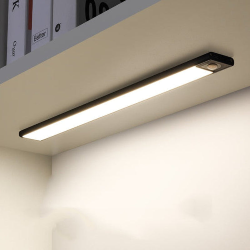 BowLift | Ultra-Thin LED GlowLight – USB Rechargeable Motion Sensor Cabinet Light with Magnetic Backing for Kitchen, Wardrobe, or Closets