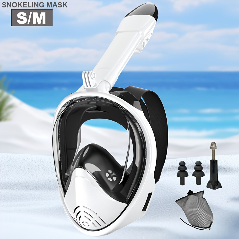 Full-face snorkel mask with 180° visibility | Bowlift