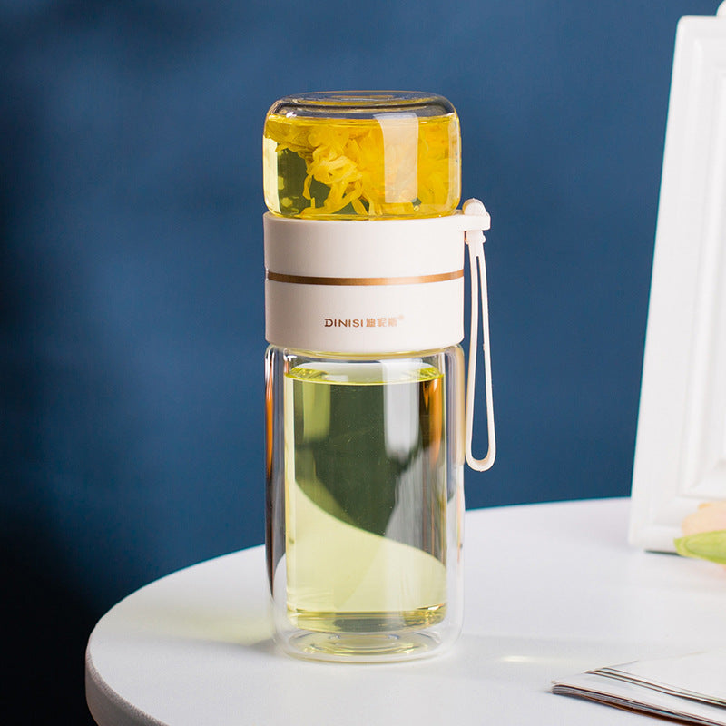 Skanto infuser in crystal clear glass