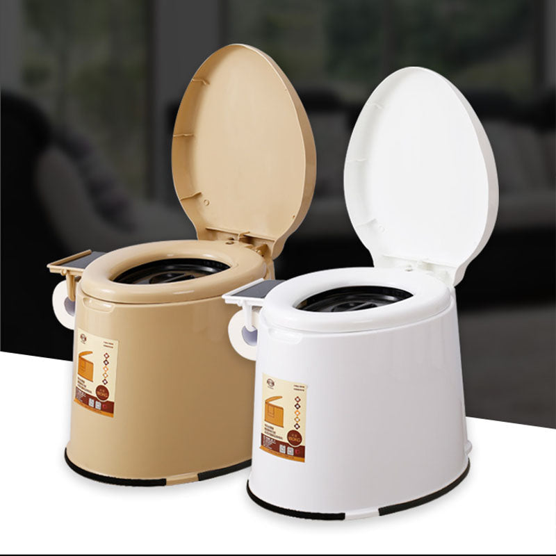BowLift | Modern Plastic Floor-Mounted Toilet Bowl with Seat for the Bathroom