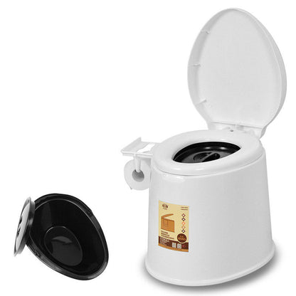 BowLift | Modern Plastic Floor-Mounted Toilet Bowl with Seat for the Bathroom