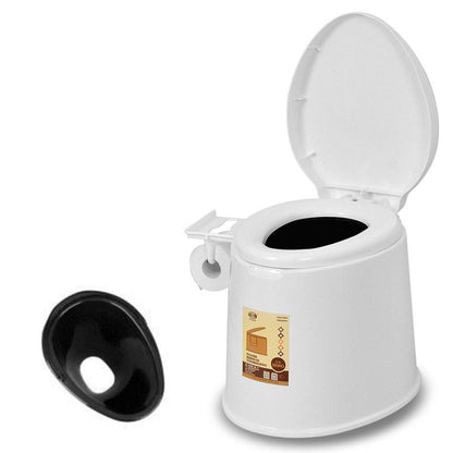 BowLift | Modern Plastic Floor-Mounted Toilet Bowl with Seat for the Bathroom