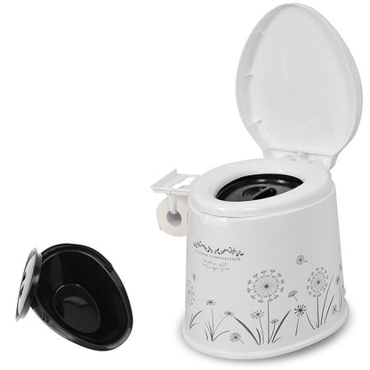 BowLift | Modern Plastic Floor-Mounted Toilet Bowl with Seat for the Bathroom