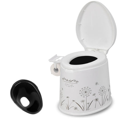 BowLift | Modern Plastic Floor-Mounted Toilet Bowl with Seat for the Bathroom