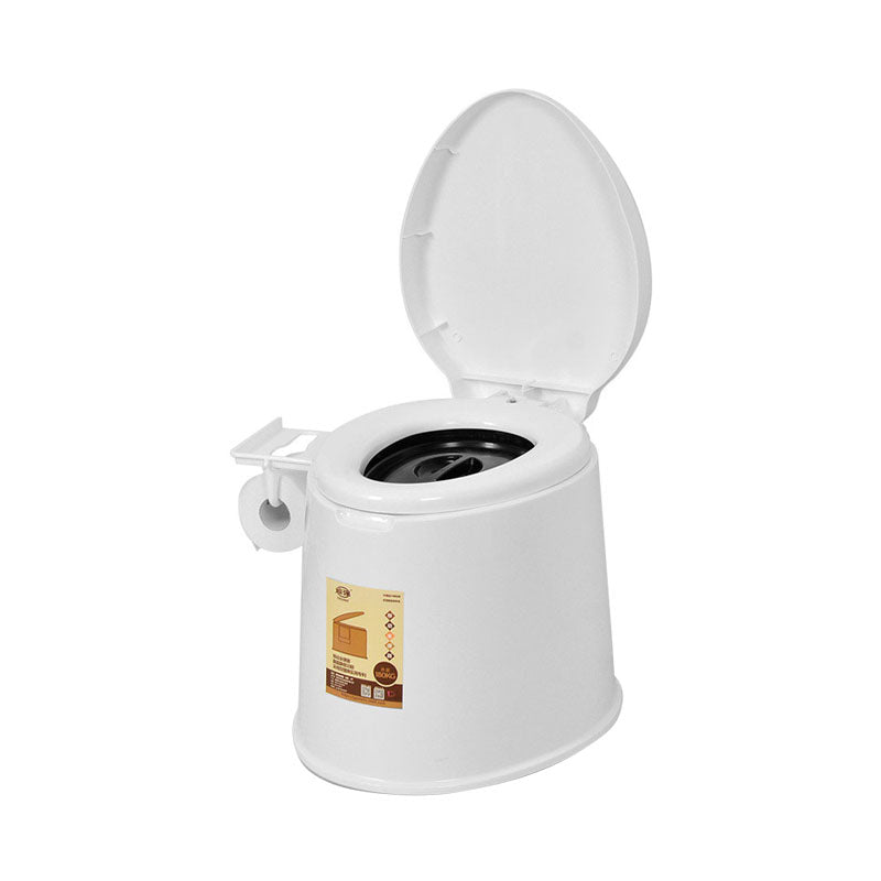 BowLift | Modern Plastic Floor-Mounted Toilet Bowl with Seat for the Bathroom