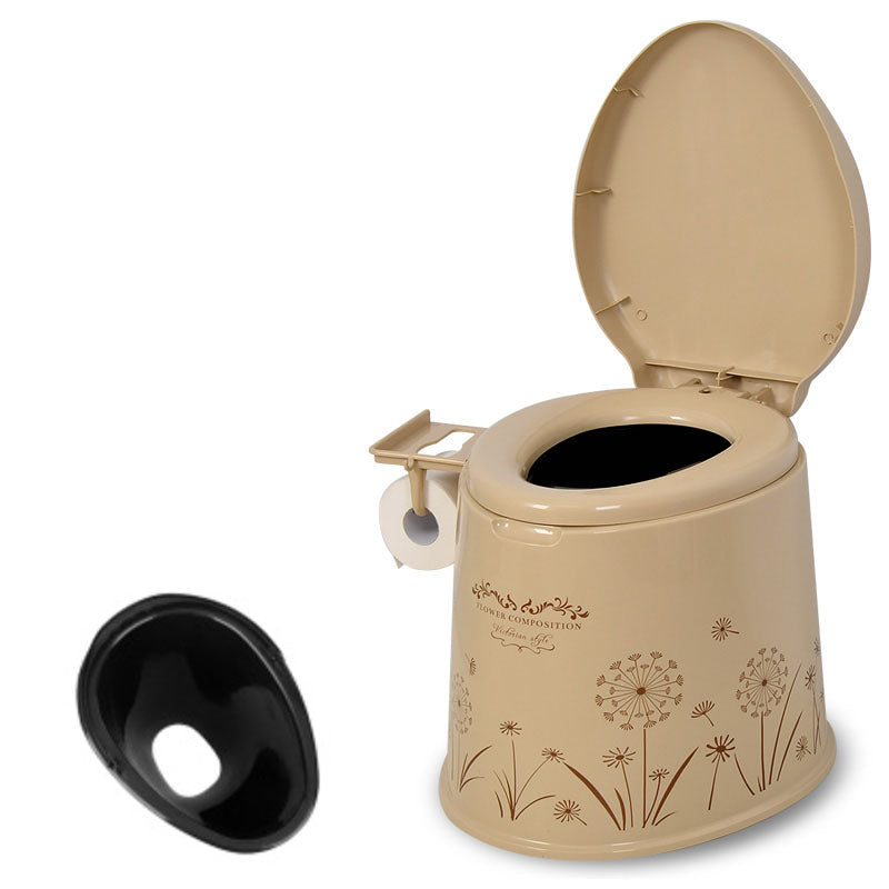 BowLift | Modern Plastic Floor-Mounted Toilet Bowl with Seat for the Bathroom