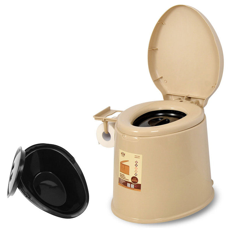 BowLift | Modern Plastic Floor-Mounted Toilet Bowl with Seat for the Bathroom