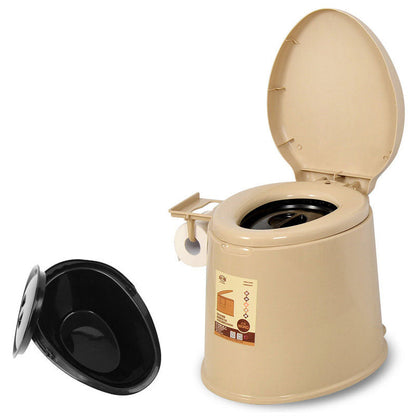 BowLift | Modern Plastic Floor-Mounted Toilet Bowl with Seat for the Bathroom