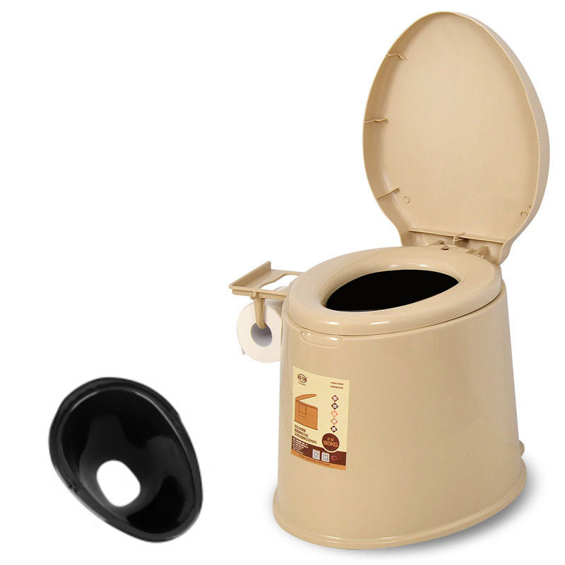 BowLift | Modern Plastic Floor-Mounted Toilet Bowl with Seat for the Bathroom