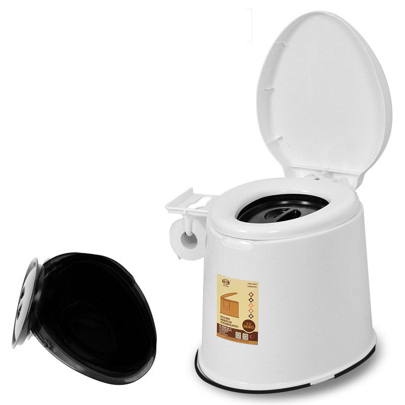 BowLift | Modern Plastic Floor-Mounted Toilet Bowl with Seat for the Bathroom