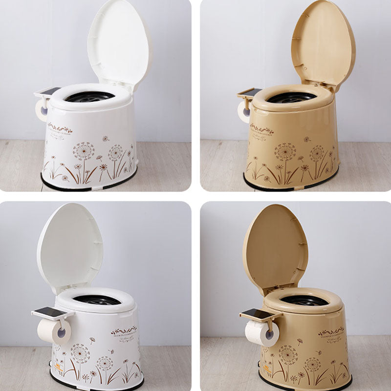 BowLift | Modern Plastic Floor-Mounted Toilet Bowl with Seat for the Bathroom