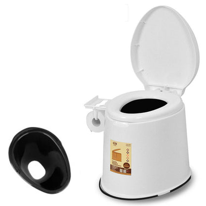 BowLift | Modern Plastic Floor-Mounted Toilet Bowl with Seat for the Bathroom