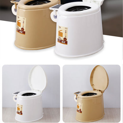 BowLift | Modern Plastic Floor-Mounted Toilet Bowl with Seat for the Bathroom