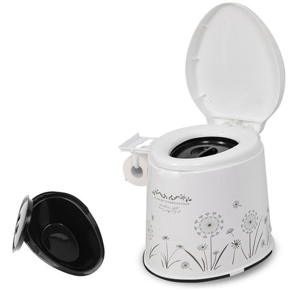 BowLift | Modern Plastic Floor-Mounted Toilet Bowl with Seat for the Bathroom