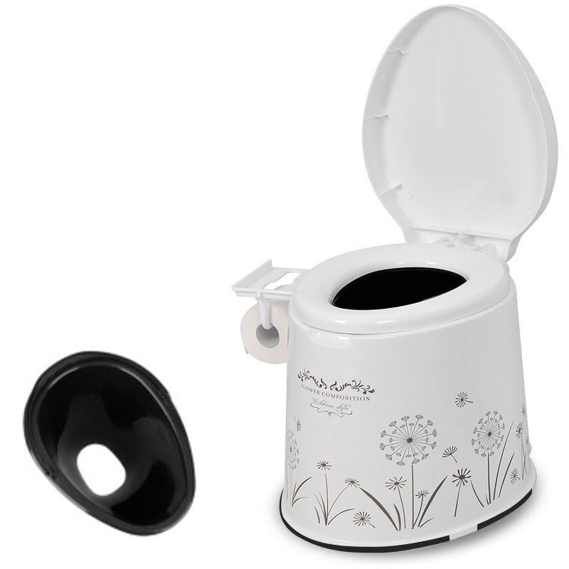 BowLift | Modern Plastic Floor-Mounted Toilet Bowl with Seat for the Bathroom