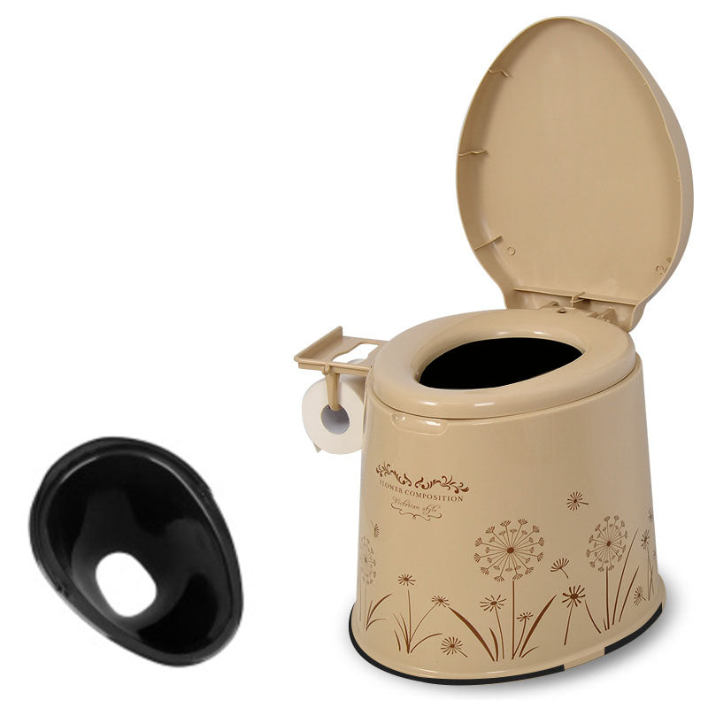 BowLift | Modern Plastic Floor-Mounted Toilet Bowl with Seat for the Bathroom