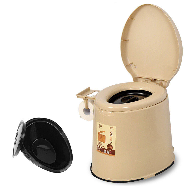 BowLift | Modern Plastic Floor-Mounted Toilet Bowl with Seat for the Bathroom