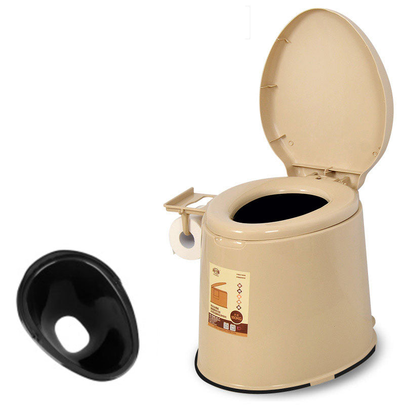 BowLift | Modern Plastic Floor-Mounted Toilet Bowl with Seat for the Bathroom
