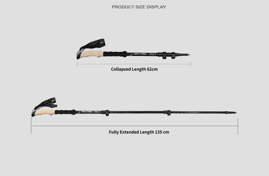 Skanto | Adjustable Trekking Poles with Anti-Shock System