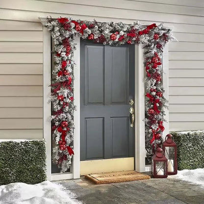 Skanto | The Cordless Prelit Red and White Christmas Decoration