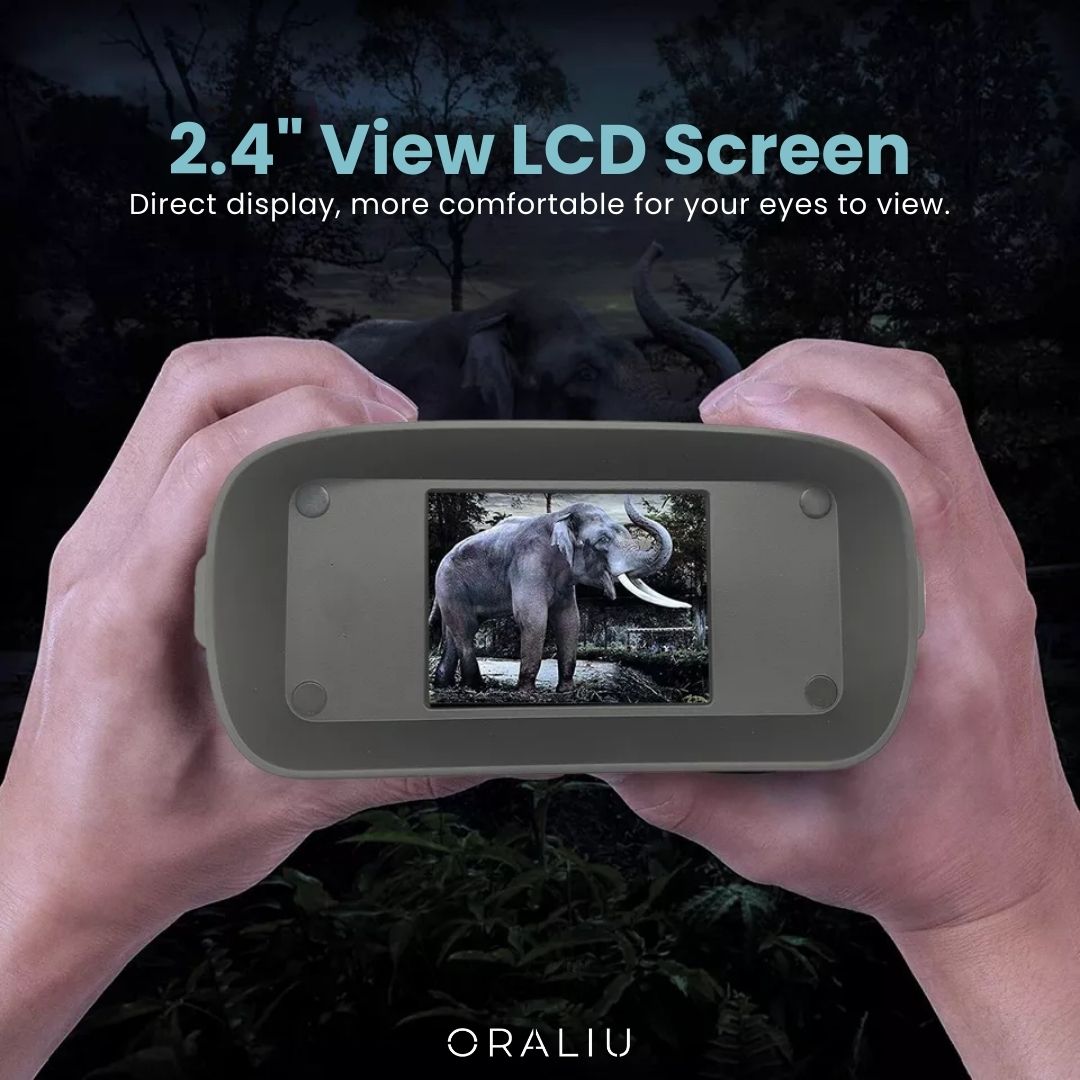 Skanto | Digital Night Vision Binoculars – 5x Zoom, Infrared, HD Quality