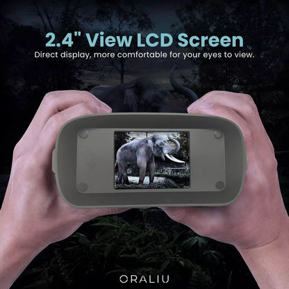 Skanto | Digital Night Vision Binoculars – 5x Zoom, Infrared, HD Quality