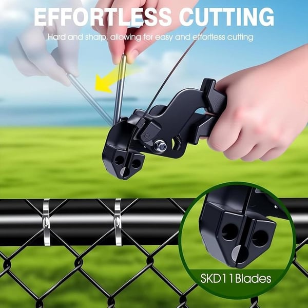 Stainless steel cable tie gun with 100 cable ties | Kalsten