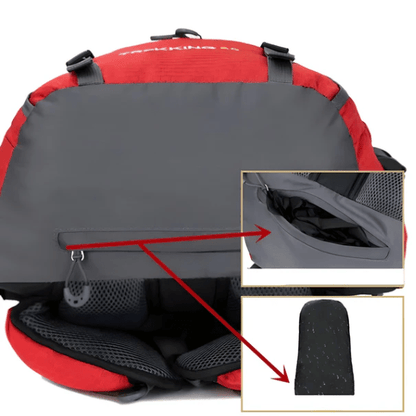 Skanto | 60L Waterproof Hiking Backpack | Lightweight, Ergonomic Design & Smart Storage for Day Hikes & Expeditions