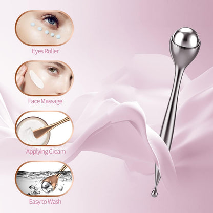 BowLift | Facial Roller Stainless Steel Puffiness Massager