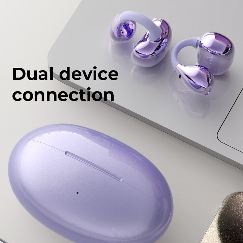 Skanto | AI Translation Open Ear Clip Bluetooth Headphones