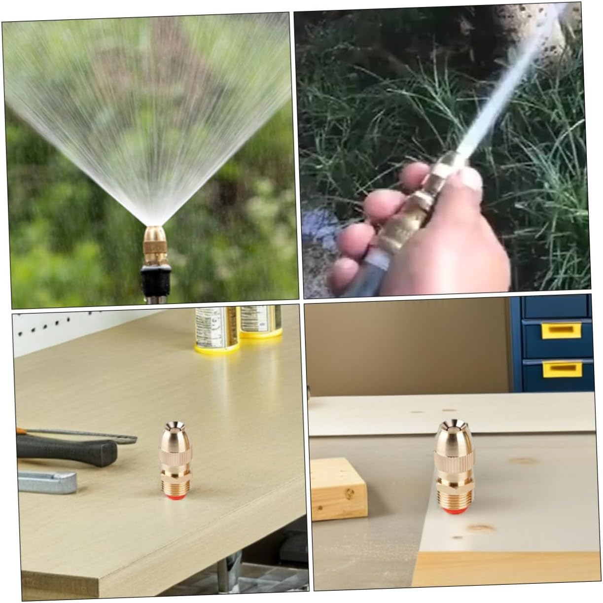 BowLift | Brass Garden Spray Nozzle