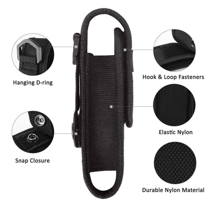 Skanto Skanto | Xtar 2-Pack Flashlight Pouch Holster For 6.5"-8" Flashlights Compatible With Fenix & Sure