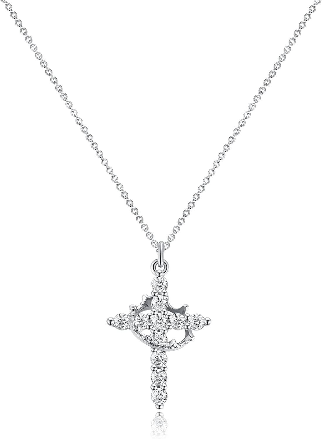Skanto | Elegant 18K Gold Cubic Zirconia Necklace