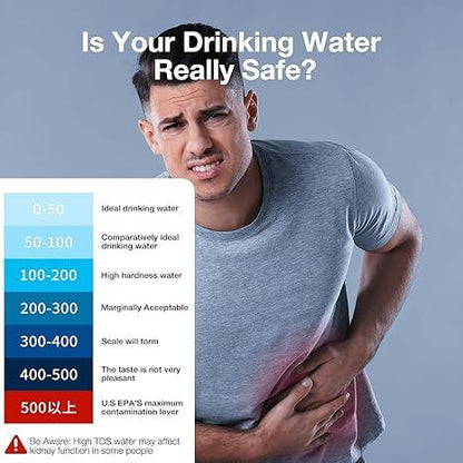 3-in-1 Digital Water Quality Tester TDS Meter | Skanto