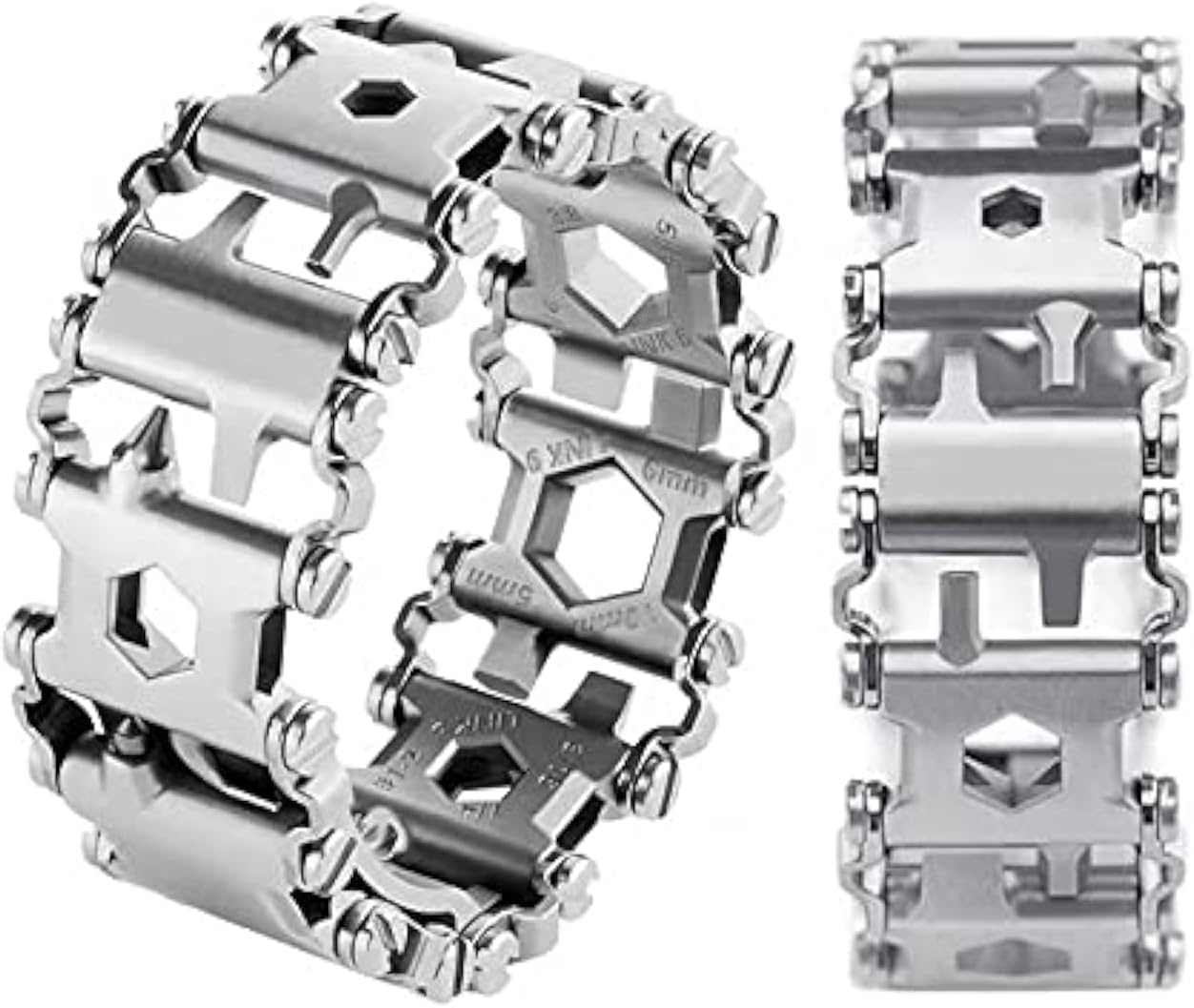 BowLift | 29-in-1 Stainless Steel Multitool Bracelet