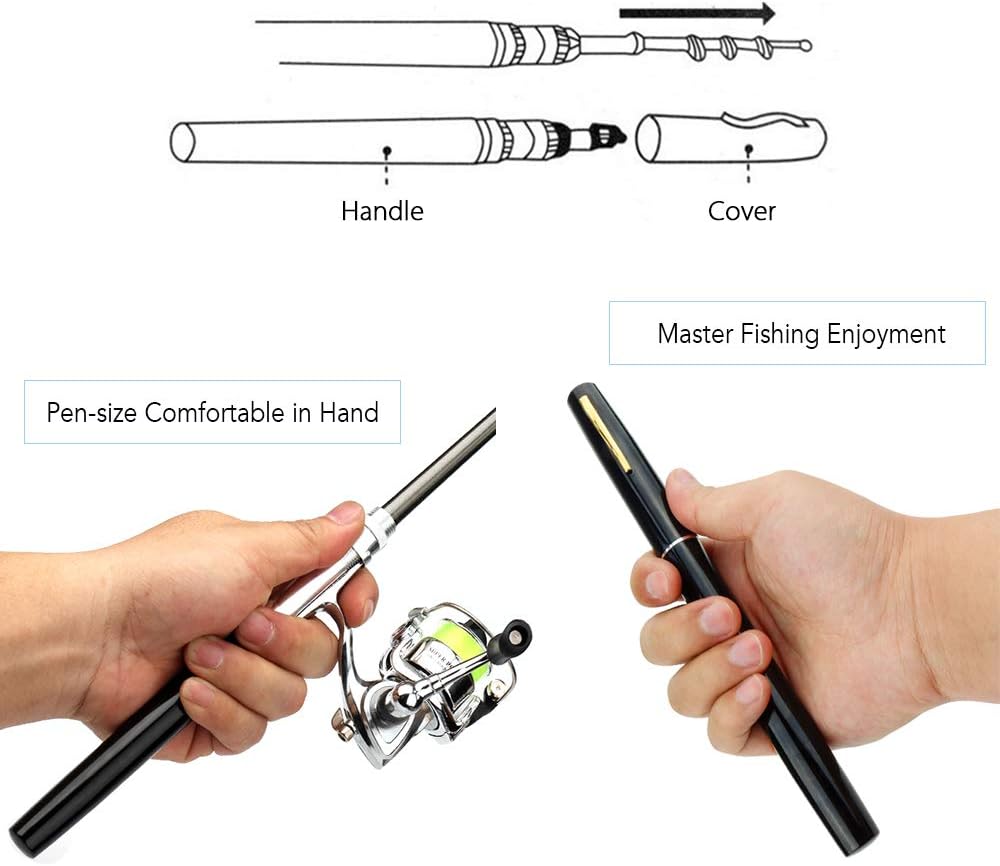 BowLift | Compact Pen-Style Fishing Rod and Reel Combo