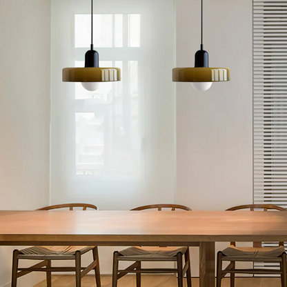 Skanto | Bauhaus Inspired Colorful Glass Pendant Lamp