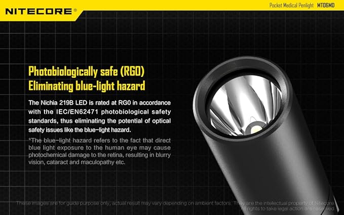 Skanto Nitecore MT06MD Penlight for Healthcare Professionals – 180 Lumens, CRI 90+